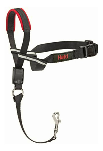 Halti H003 Optifit, Arnes Para Perro, Large, Negro/rojo