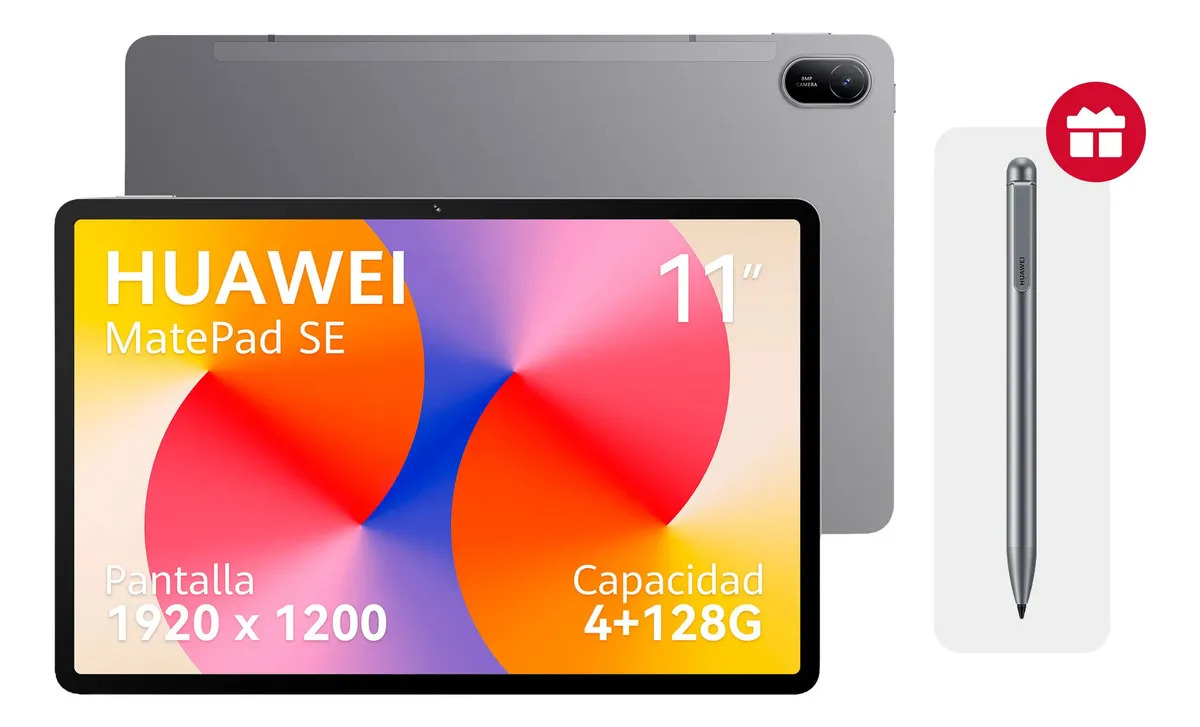 Tablet Huawei Matepad Se 11 4gb + 128gb Gris + M Pencil Lite