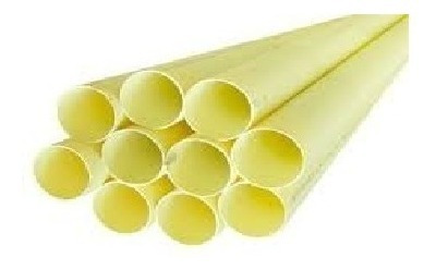 Tubo Aguas Servidas Pvc Um 50mm X 3m-1.80mm Amarillo Tubrica