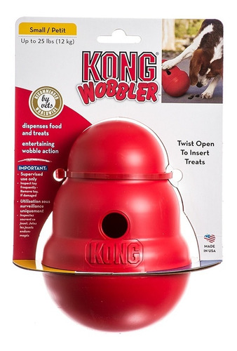 Juguete Para Perro Kong Wobbler Talla L 