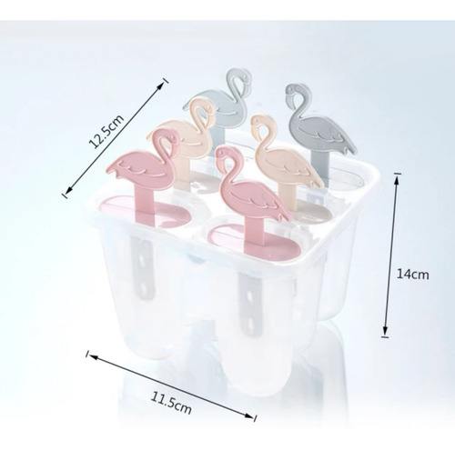 Imagen 2 de 2 de Molde Para Hacer Paletas De Helados De Agua O Crema