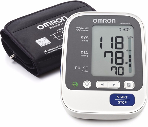 Tensiometro Brazo Omron Elite Hem7130+con Cargador Corriente