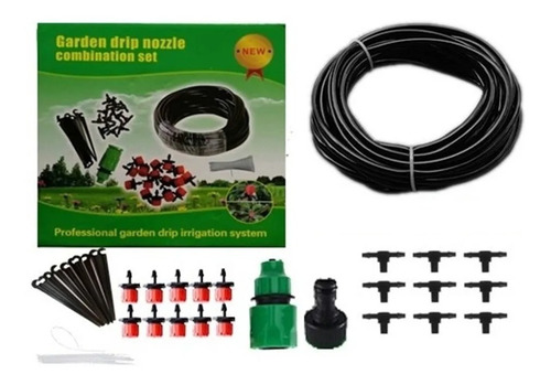 Imagen 3 de 5 de Manguera Con Sistema Riego Goteo Kit Plantas Jardín