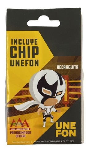 5 Chips Unefon Con Recarga De $100  Ciudades De Coahuila