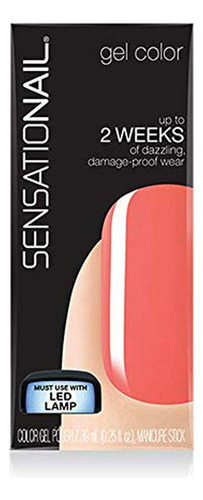 Esmalte De Uñas - Nailene Sensationail Invincible Color Gel 