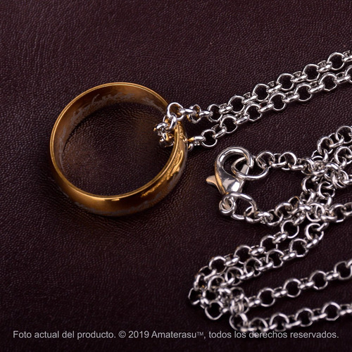 Anillo Unico Frodo Bilbo Gollum Señor De Los Anillos Lotr