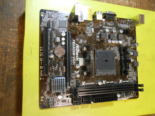 Motherboard Asrock Fm2a55m-vg3+ - No Funciona Marrón (Usado)