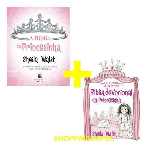 Kit Bíblia Da Princesinha + Bíblia Devocional Da Princesinha