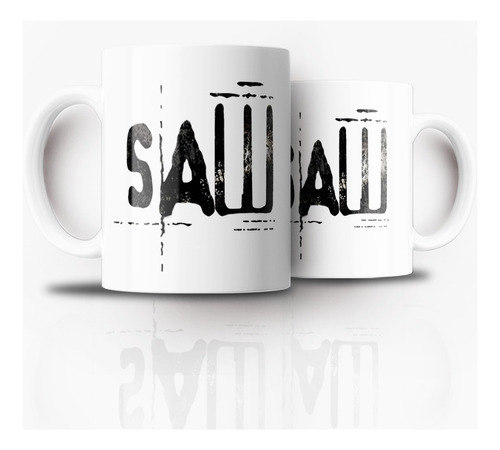 Tazón Taza Personalizada Halloween Saw