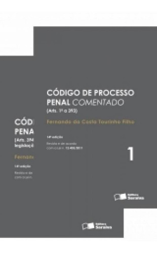 Codigo De Processo Penal Comentado - 2 Vols - Saraiva