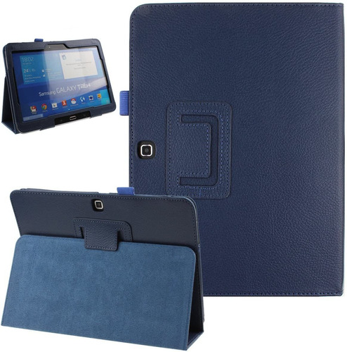 Funda Para Tablet Samsung Galaxy Tab 4 10.1 Azul Oscuro