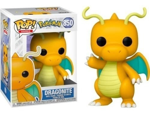 Funko Pop Original 850 Dragonite Gamer Pokemon