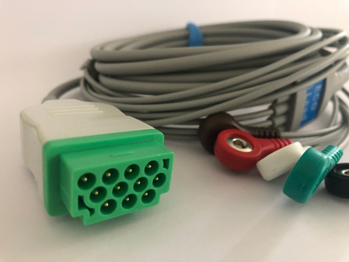 Cable Ecg Compatible Ge B20 Para Adulto