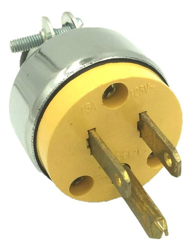 Enchufe 110v 15 Amp 2 Polos + Tierra Nema 5-15 Tienda Fisica