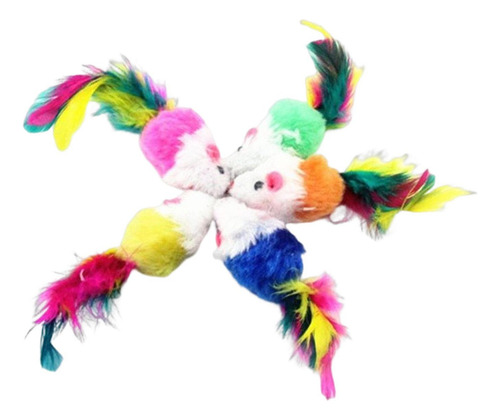 Brinquedo Interativo Realista Para Gato E Rato, 5 Peças,