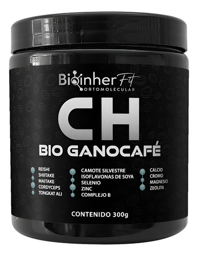 Bio Ganocafé Control Hormonal 300 Gramos Bioinherfit