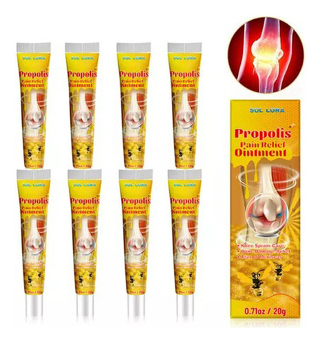 Gel De Cuidado Profesional Con Veneno De Abeja Set X8