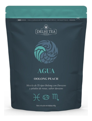 Te Hebras Delhi Tea Agua - Oolong Peach Doypack X 40g