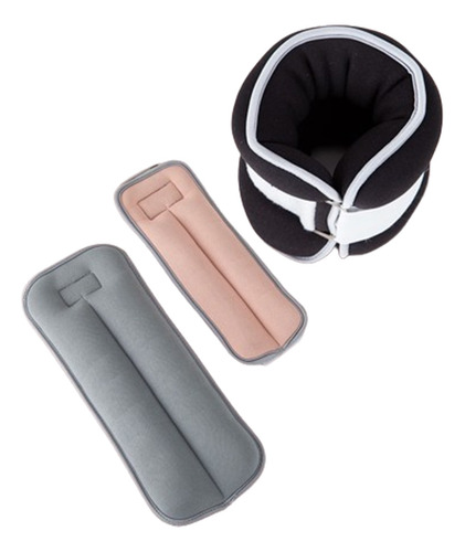 Set 2 Pesas Tobillo Muñeca 2kg Total 4kg