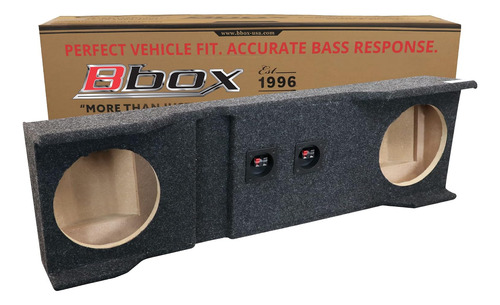 Bbox Doble 10 Pulgadas Subwoofer Caja Sellada Se Adapta...