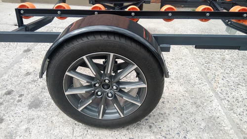 Imagen 7 de 14 de Trailer Nautico Para Moto Triplaza Homologado Patentable