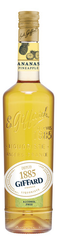 Jarabe Giffard Sin Alcohol Sabor Ananas (piña) Botella 700ml