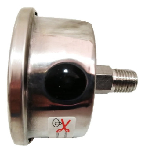 Imagen 5 de 6 de Manometro Glicerina 0a400 Psi Conex Trasera Caratu 2.5 PuLG