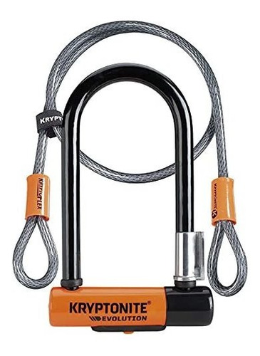 Kryptonite Evolución 11-14mm U-lock Con Flexframe De U Sopor