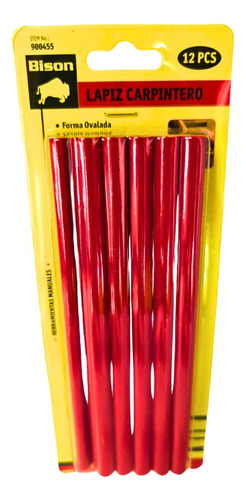 Lapiz Carpintero X 12 Unidades Negro