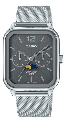 Reloj Casio Moda Modelo: Mtp-m305mc-8avcf Correa Gris