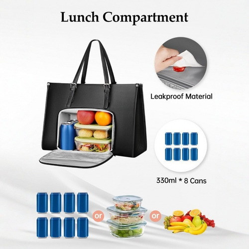 Bolsa De Almuerzo For Computadora Portátil De 15,6 Pulgadas