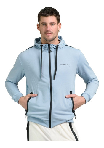 Campera Buzo Hombre Brooksfield Deportiva Premium 8624b