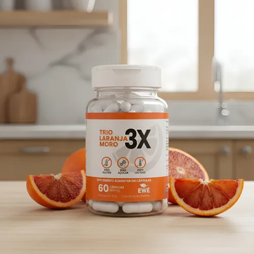Laranja Moro 3x - 60 Cápsulas - Morosil Laranja Moro | MercadoLivre