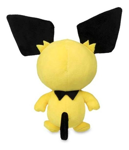 Boneco De Pelúcia Pichu Pikachu Pokemon Center Go 20cm 