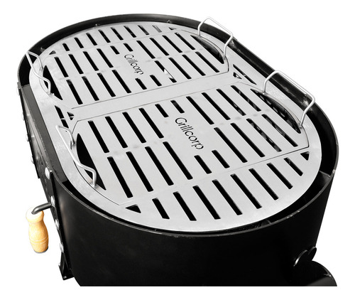 Fogonero Modelo F-70 Con Estaca Y Perchero - Grillcorp