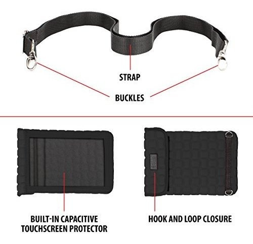 Funda Para Tablet De 7 Pulgadas Usa Gear De Neopreno Negra