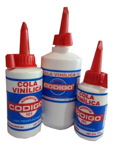 Cola Vinílica Código 101 X 500 Grs Pico Vertedor