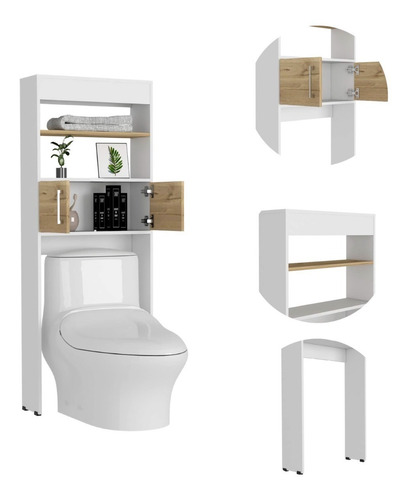 Mueble Optimizador Wc Bath Bi-color(1c