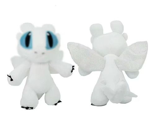 Dúo De Aventuras: Peluches Chimuelo Y Furia Luminosa Chimuelo Y Furia