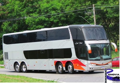 Marcopolo Dd 1800 Ano 2009 4 Eixos Scania K-420 Cod 142