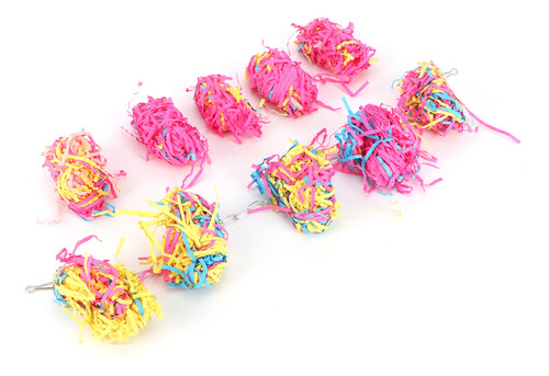 Juego De Papel De Arena Para Masticar Pájaros, 60 Cm, Colori
