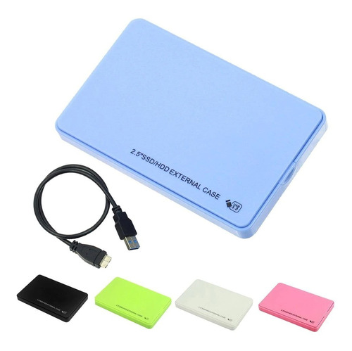 Case Carry Externo Notebook 2.5 Usb 3.0 Disco Sata Cba