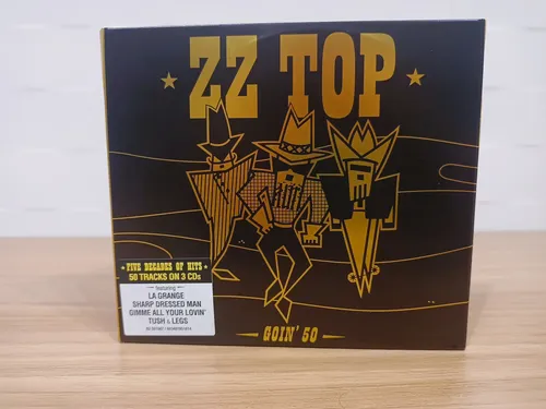 Zz Top - Goin' 50 (box 3 Cds + Booklet 8pg) 50 Músicas