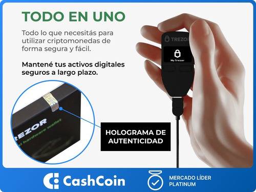 Imagen 5 de 10 de Trezor One -color Edition Distribuidor Oficial