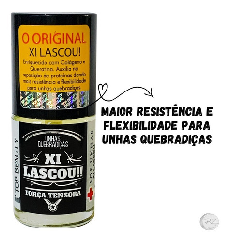 Kit 5 Bases P/ Tratamento De Unhas Sos Unhas Top Beauty