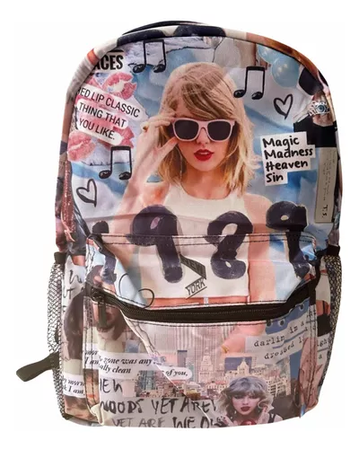 $33.000.- Mochila escolar diseño cúmplelo Taylor swift 2024