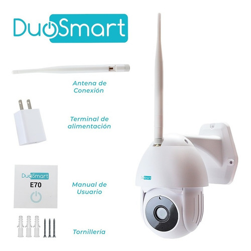 Camara Inteligente Pt Duosmart E70 Wifi