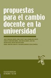 Libro Propuestas Para El Cambio Docente En La Universidad...