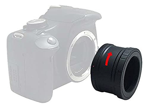 Adaptador De Objetivo Con Montura Canon Eos-m T2 De Astroman