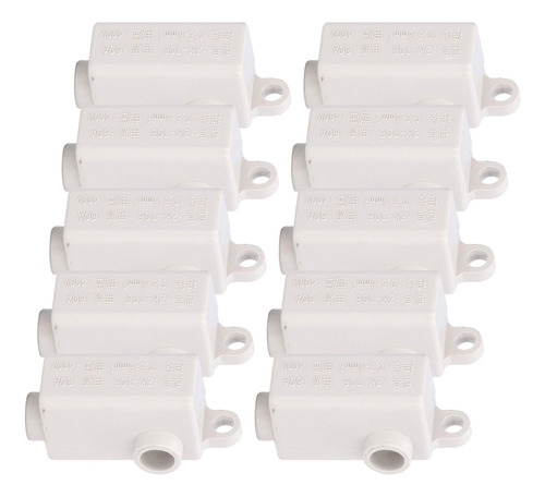 Conector Unión En Línea 3 Vías Tipo T, 15 Unidades
